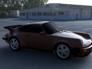 porsche 911 930 hdri Modelo 3D