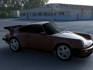 porsche 911 930 hdri 3D Model