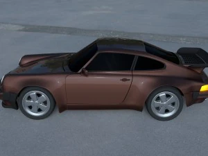 porsche 911 930 hdri 3D Model