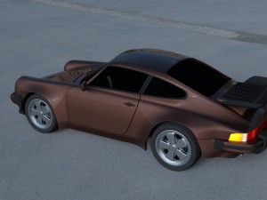 porsche 911 930 hdri Modelo 3D