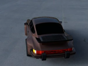 porsche 911 930 hdri 3D Model
