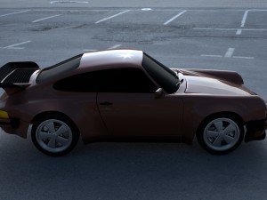 porsche 911 930 hdri Modelo 3D