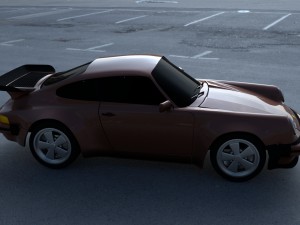 porsche 911 930 hdri Modelo 3D
