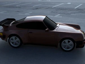 porsche 911 930 hdri 3D Model