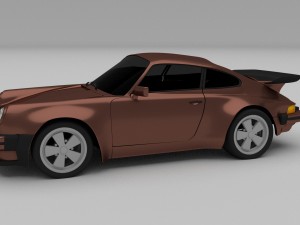 porsche 911 930 hdri Modelo 3D