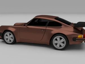 porsche 911 930 hdri 3D Model