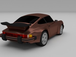 porsche 911 930 hdri Modelo 3D