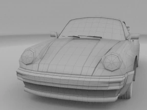 porsche 911 930 hdri 3D Model