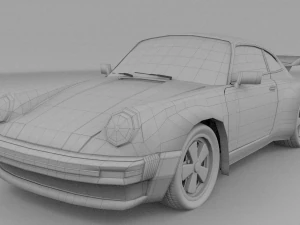 porsche 911 930 hdri 3D Model