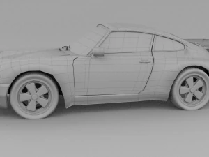 porsche 911 930 hdri 3D Model