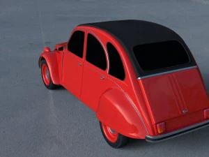 citroen 2cv hdri 3D Model