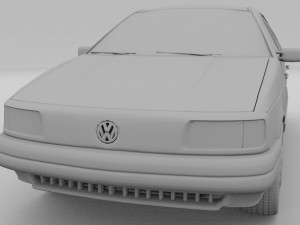 volkswagen passat b3 hdri 3D Модель