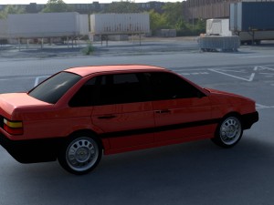 volkswagen passat b3 hdri 3D Модель