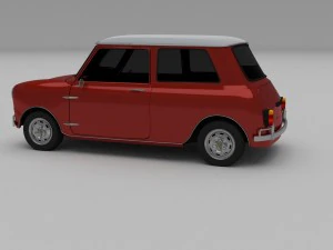 mini cooper hdri 3D Model