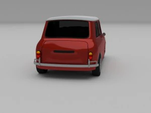 mini cooper hdri 3D Model