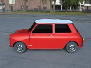 mini cooper hdri 3D Model