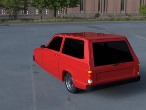 robin reliant hdri Modelo 3D