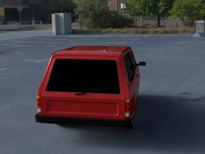 robin reliant hdri Modelo 3D
