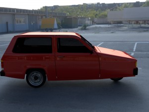 robin reliant hdri Modelo 3D