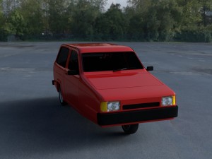 robin reliant hdri Modelo 3D