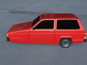 robin reliant hdri Modelo 3D