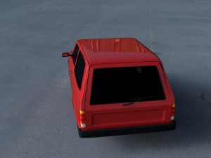 robin reliant hdri Modelo 3D