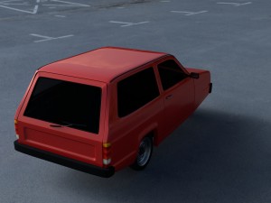 robin reliant hdri Modelo 3D