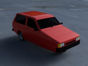 robin reliant hdri Modelo 3D