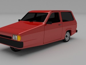 robin reliant hdri Modelo 3D