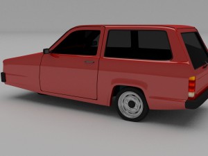 robin reliant hdri Modelo 3D