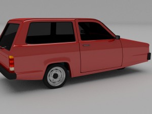 robin reliant hdri Modelo 3D