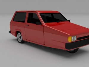 robin reliant hdri Modelo 3D