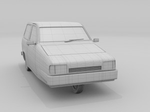 robin reliant hdri Modelo 3D