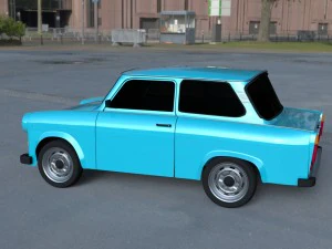 trabant 601 hdri 3D Model