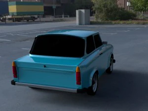 trabant 601 hdri 3D Model