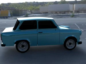 trabant 601 hdri 3D Model