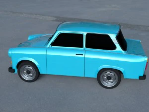 trabant 601 hdri 3D Model