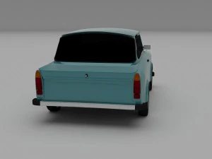 trabant 601 hdri 3D Model