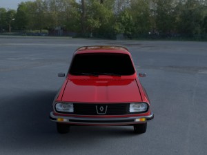 renault 12 - dacia 1300 hdri 3D Model
