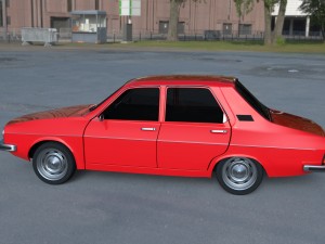 renault 12 - dacia 1300 hdri 3D Model