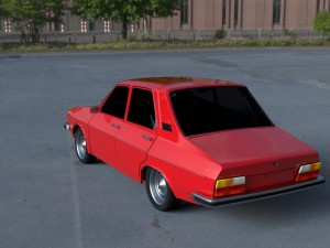 renault 12 - dacia 1300 hdri 3D Model