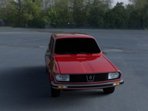 renault 12 - dacia 1300 hdri 3D Model