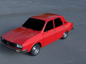 renault 12 - dacia 1300 hdri 3D Model