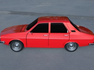renault 12 - dacia 1300 hdri 3D Model