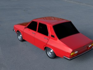 renault 12 - dacia 1300 hdri 3D Model
