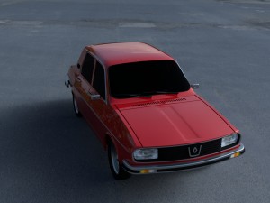 renault 12 - dacia 1300 hdri 3D Model