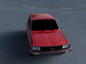 renault 12 - dacia 1300 hdri 3D Model
