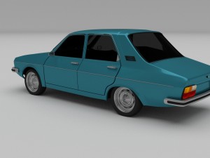 renault 12 - dacia 1300 hdri 3D Model