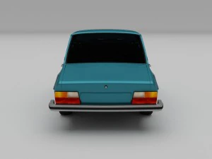 renault 12 - dacia 1300 hdri 3D Model