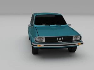renault 12 - dacia 1300 hdri 3D Model